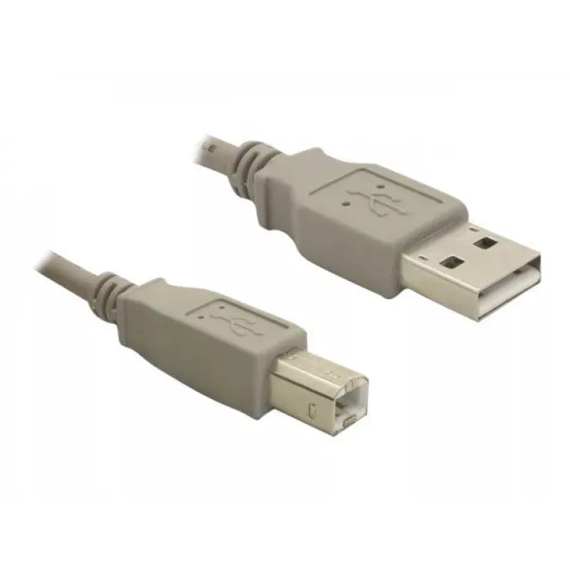 USB-kabel DeLOCK 82215 1,8 m USB A USB B grijs