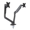 Monitor tafelbeugel ART RAMM UM-116 voor 2 monitoren 13–32 inch, in hoogte verstelbare dubbele armbeugel