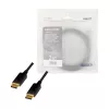 DisplayPort-kabel LogiLink CDA0102 3 m grijs zwart
