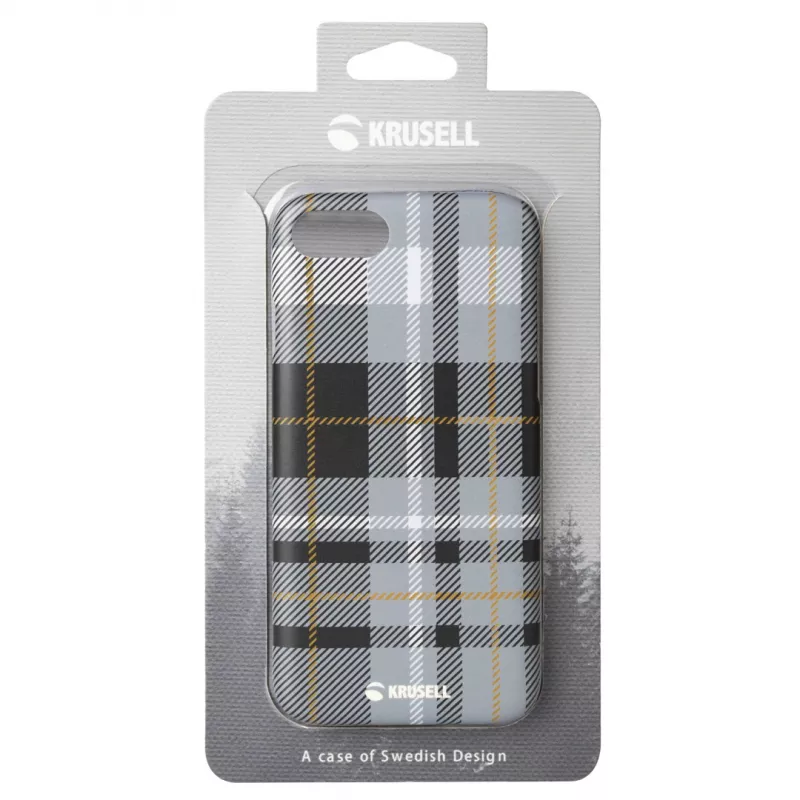 Cover Krusell 61895 hoesje voor iPhone SE 2020 7 8 grijs