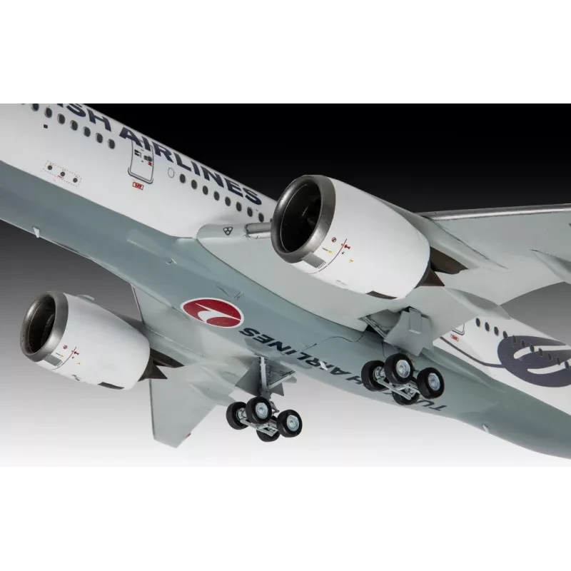 Plastic modelvliegtuig REVELL Airbus A350-900 Turkish Airlines 1/144 schaal