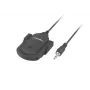Kleefmicrofoon NATEC NMI-1352, bedraad 3,5 mm, gevoeligheid -58 dB, 50–16000 Hz, 1,8 m kabel, 20 g