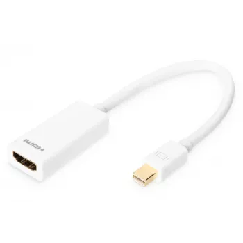 DisplayPort-adapterkabel Digitus Mini DP naar HDMI type A