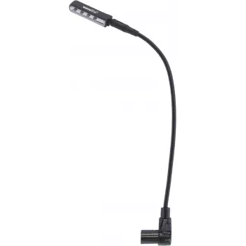 EUROLITE Flexilight LED zwanenhals XLR 90° model 80702225 — flexibele LED-werklamp met XLR-aansluiting