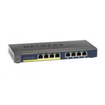 NETGEAR GS108PP unmanaged Gigabit Ethernet (10/100/1000) Power over Ethernet (PoE) zwart