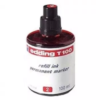 Edding T-100 origineel rood navulinkt