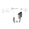 LogiLink CUA0103 USB 3.2 Gen1 Type-C naar HDMI-A kabel 0,15 m zwart grijs