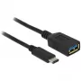 Delock USB-adapter - USB Type-A (W) naar 24-pins USB-C (M)