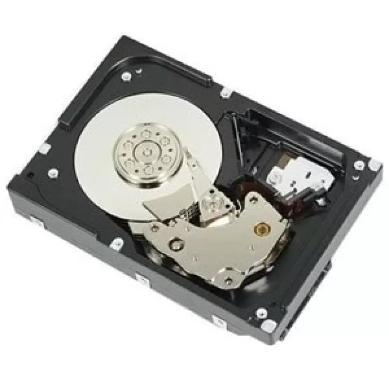 DELL 400-AUST interne harde schijf 2 TB 7200 tpm 3,5 inch SATA 6Gb/s 512n, met kabel