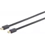 Mini DisplayPort naar Mini DisplayPort-kabel ShiverPeaks BS10-51025, 1 m, verguld