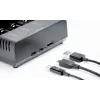 Batterijoplader Gembird BC-USB-02 USB lithium-ion NiCd NiMH