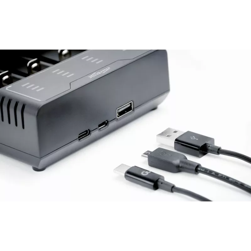Batterijoplader Gembird BC-USB-02 USB lithium-ion NiCd NiMH