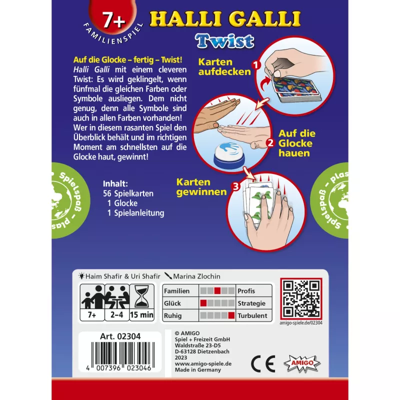 Halli Galli Twist, kaartspel