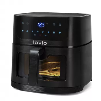 Lovio LVAF002BK PureFry XL Smart 6L zwart