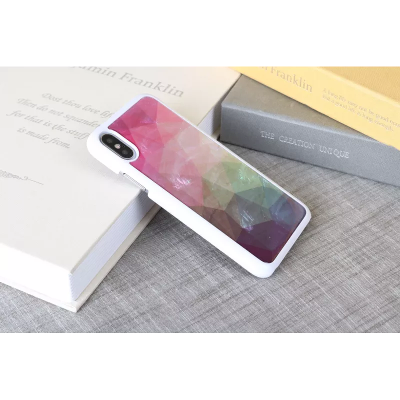 iKins Water Flower hoesje voor iPhone XS/X, wit, K1690H