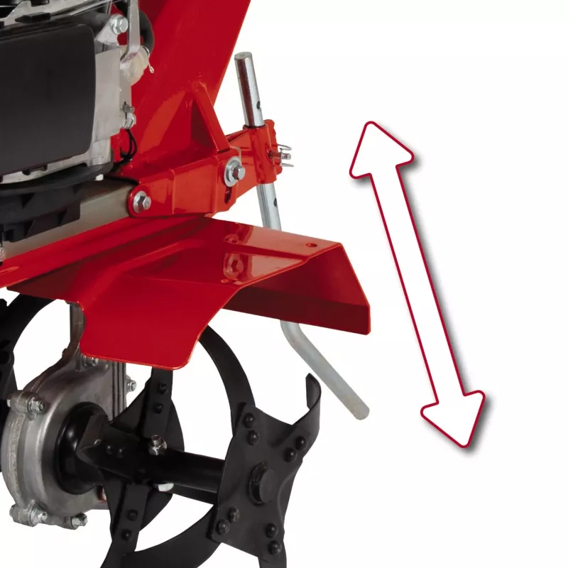 Einhell GC-MT 2236 benzine-bodemfrees, 2,2 kW, werkbreedte 36 cm, rood/zwart