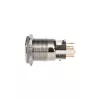 DimasTech vandalismebestendige drukknop 19 mm Silverline Dot RGB PD210