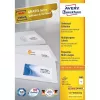 Zelfklevend etiket rechthoek Avery 3483