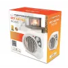 Elektrische ruimteverwarming ESPERANZA EHH002, elektrisch, 2000 W max, instelbare thermostaat, grijs/wit