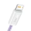 Baseus Dynamic kabel USB naar Lightning, 2,4 A, 2 m (paars)