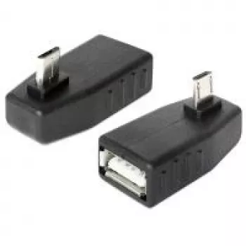 Kabeladapter DeLOCK 65473 micro USB naar USB 2.0 zwart