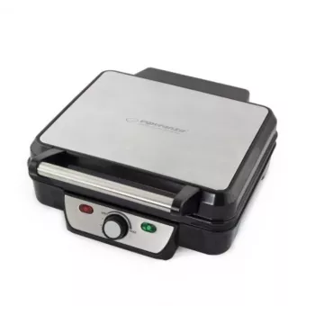 Contactgrill ESPERANZA EKG007 — rechthoekige elektrische grill, 2000 W, grilloppervlak 280×235 mm, instelbare thermostaat, antiaanbaklaag, koele handgreep