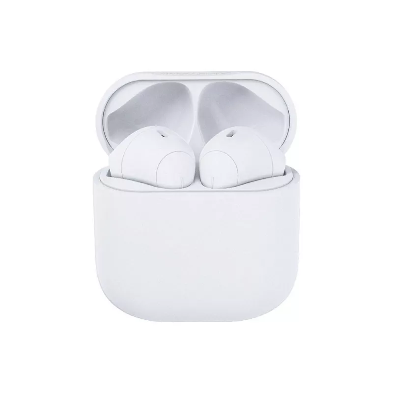 Headset happy plugs JOY TWS in-ear bluetooth voor gesprekken, muziek, sport — wit, 20–20000 Hz