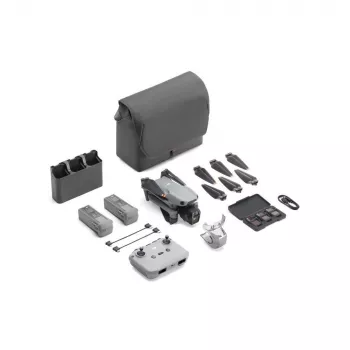 Quadcopter DJI Air 3s — 4-rotor drone, 50-MP-camera, 3840×2160 video, 27 m/s, 32.000 m bereik, 4276-mAh-accu, 42 GB intern geheugen, grijs