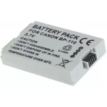 Oplaadbare accu extra digital Canon BP-110 3,7V 1100mAh