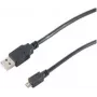shiverpeaks BS77185-HQ USB-kabel USB A micro-USB A zwart (BS77185-HQ)