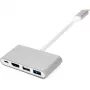 Adapter USB-C - HDMI, 4x USB 2.0/3.0, USB-C