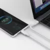 4smarts USB-C / USB-C-siliconenkabel High Flex 60W 1,5m wit