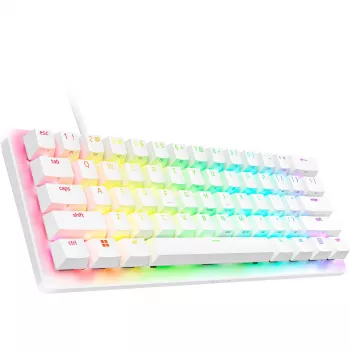 Razer Huntsman V3 Pro Mini - wit - Duits toetsenbordlayout P - toetsenbord - optisch (RZ03-04992000-R3G1)