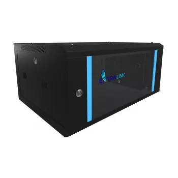 Wandmontagerack Extralink 4U 600x450 zwart
