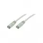 LogiLink 992298 RJ45-netwerkkabel, patchkabel CAT 5e SF/UTP 10,00 m grijs 1 stk.