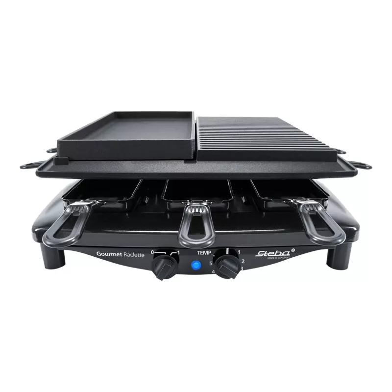 Steba RC 4 Plus Deluxe raclettegrill, zwart