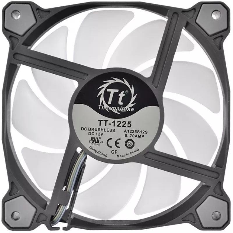 Thermaltake Pure 12 ARGB 120 mm behuizingsventilator 3-pack zwart