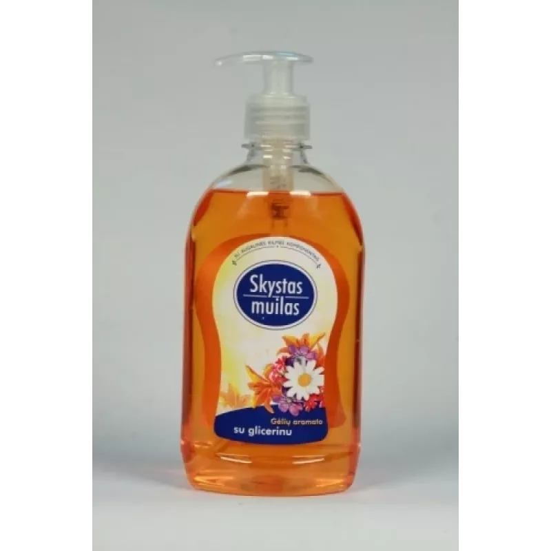 Vloeibare zeep P03-02-1-00, 500 ml, glycerine, bloemige geur