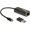 Ethernet-adapter Inter-Tech IT-732 2500 Mbit/s USB Type-C bekabeld