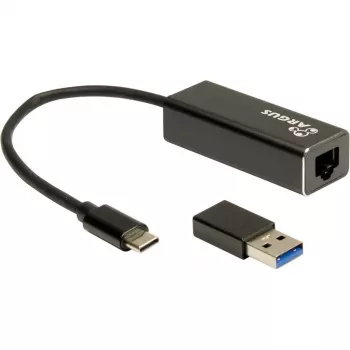 Ethernet-adapter Inter-Tech IT-732 2500 Mbit/s USB Type-C bekabeld