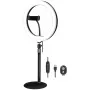 LogiLink smartphone-ringlichtstativ met afstandsbediening voor smartphone van 10,16 cm - 17,78 cm (4 - 17,80cm (7)), - 1 stuk (AA0152)