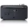 Lenco CR-625BK DAB+/FM-wekkerradio met Bluetooth en draadloos opladen, zwart