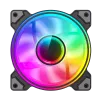 Gamemax | behuizingsventilator | DUAL RING INFINITY | zwart