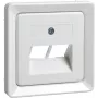 Schneider Electric GmbH 503664 wandplaat/schakelaarafdekking wit (503664)