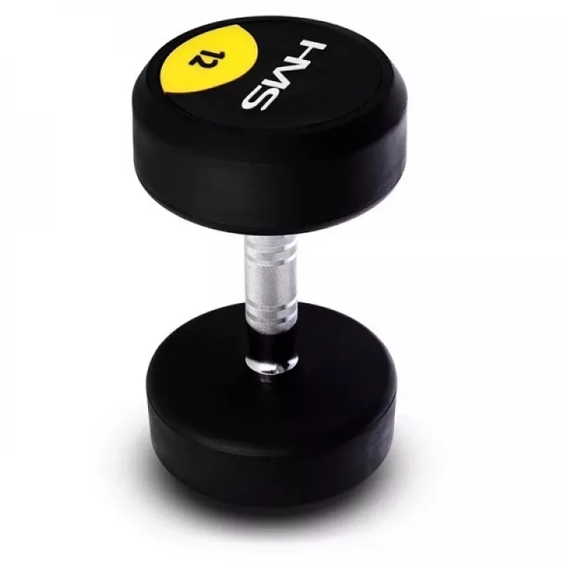 Gerubberde dumbbell 12 kg HMS HG PRO 12
