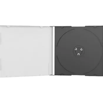 MediaRange BOX21 cd-slimcase, zwart, 100 stuks