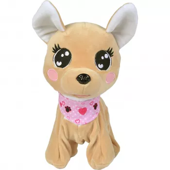 ChiChi LOVE Baby Boo, knuffel beige/roze, 30 cm