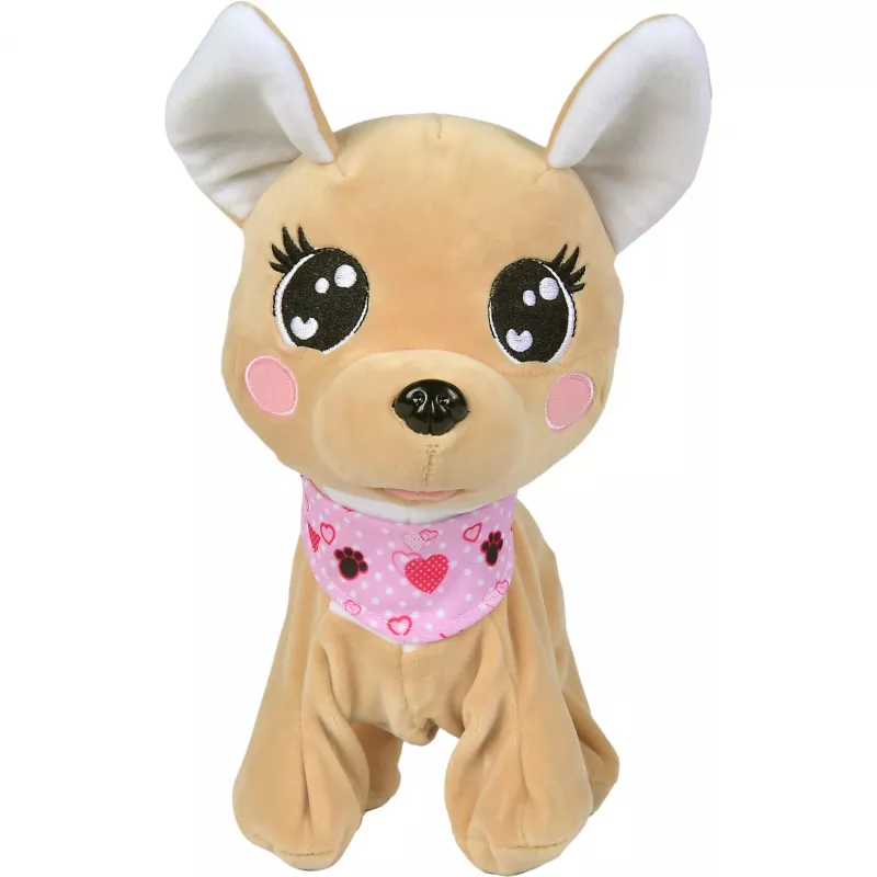 ChiChi LOVE Baby Boo, knuffel beige/roze, 30 cm