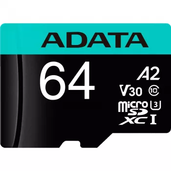 Flashgeheugen ADATA 64 GB MicroSDXC UHS-I Premier Pro