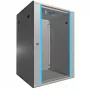 Wandmontage-kast Extralink rackmount-behuizing 18U 600x600 grijs sleutelslot